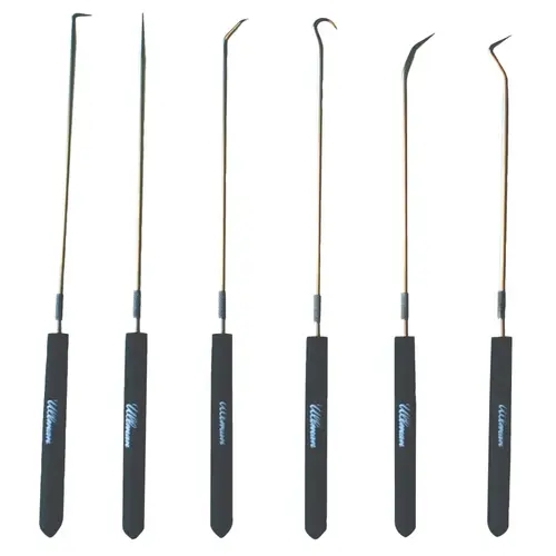 6-Piece Hook and Pick Sets, Combo;Hook;Straight;90 degree;Complex;Double Angle 6-Piece Hook and Pick Sets, Combo;Hook;Straight;90 degree;Complex;Double Angle