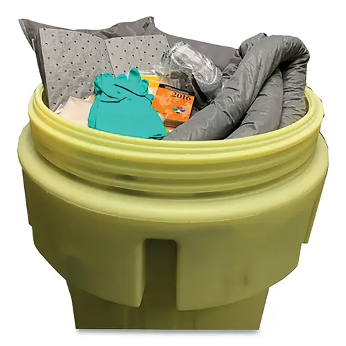 Overpack Spill Kit, 95 gal Drum, Universal Overpack Spill Kit, 95 gal Drum, Universal