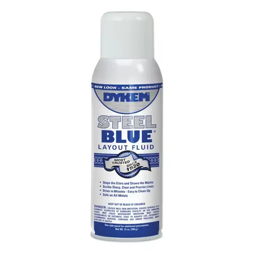 Layout Fluid, 16 oz Aerosol Can, Blue - pack of 12