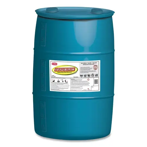 Heavy-Duty Rust Remover, 55 gal, Drum Colorless to Light Yellow Heavy-Duty Rust Remover, 55 gal, Drum Colorless to Light Yellow