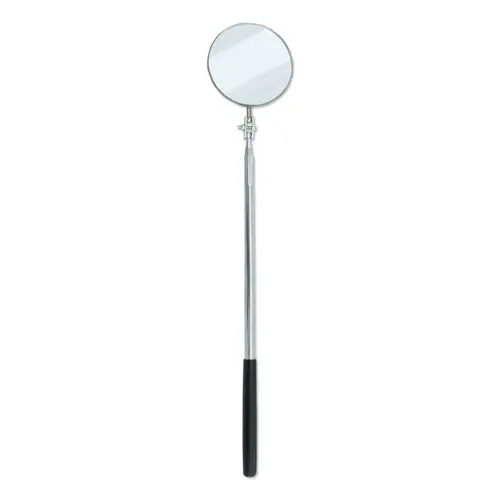 Inspection Mirror, 3-1/4 in dia, 27 in L