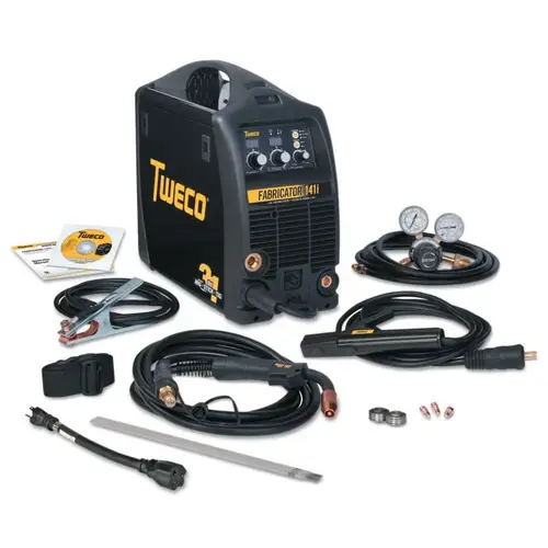 Fabricator 141i MIG/Stick/TIG Welder, 115 Volt Input Power Fabricator 141i MIG/Stick/TIG Welder, 115 Volt Input Power