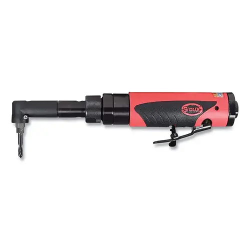 Mini Angle Drill, 0.4 hp, 2800 RPM, 1/4 in -28 Thread Spindle, 90 degree Head