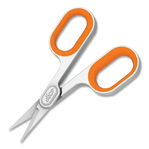 Scissor, 5 in L, White, Pointed Scissor, 5 in L, White, Pointed
