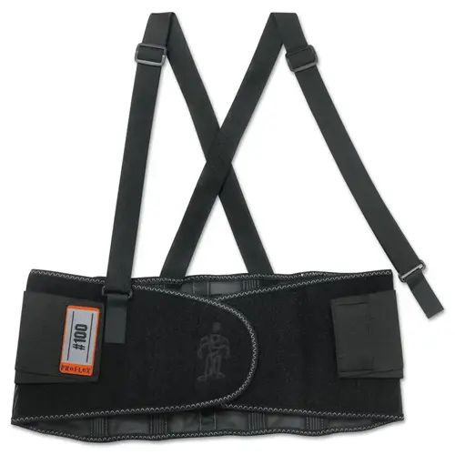 ProFlex 100 Economy Back Support, Large, Black ProFlex 100 Economy Back Support, Large, Black