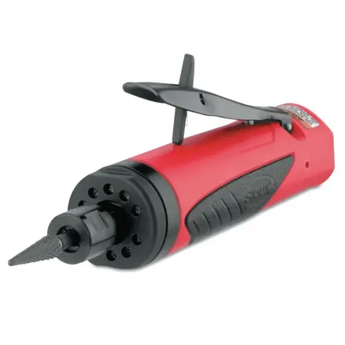 Straight Die Grinders, 1/4 in (NPT), 25,000 rpm, 1 hp, Rear Exhaust Straight Die Grinders, 1/4 in (NPT), 25,000 rpm, 1 hp, Rear Exhaust