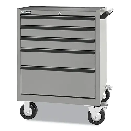 5-Drawer Maintenance Pro  Roller Cabinet, 29 in W x 30 in D x 33 in H, Gray