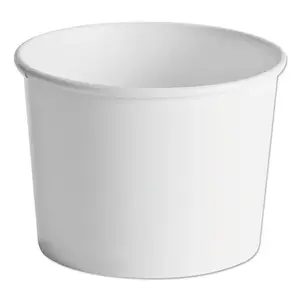 HUHTAMAKI FOODSERVICE 60164 Paper Food Container, 64oz, White - pack of 250