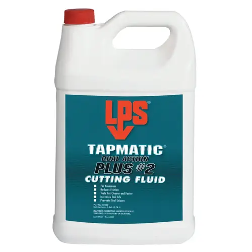 Tapmatic Dual Action Plus #2 Cutting Fluids, 1 gal, Container Clear