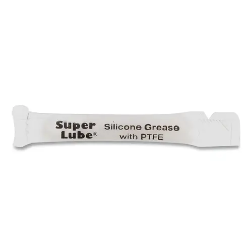 Silicone Dielectric and Vacuum Grease, 3 oz Tube, NLGI Grade 2, NSF Rating H1 Food Grade Translucent White - pack of 4000