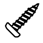 CRL-U.S. Aluminum ST244 #10 x 3/4" PHPSM Screw - pack of 100