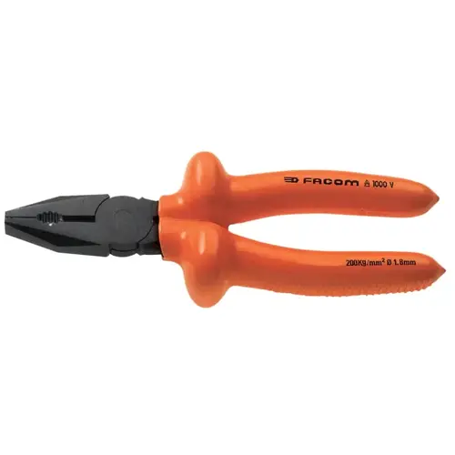 Insulated Linemans Pliers, 8 in Length