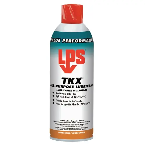 TKX All-Purpose Penetrant Lubricants and Protectant, 11 oz Aerosol Can - pack of 12 TKX All-Purpose Penetrant Lubricants and Protectant, 11 oz Aerosol Can - pack of 12