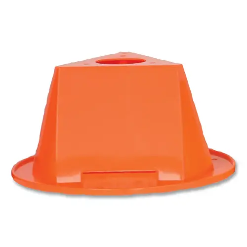 Pallet Topper, 4-1/5 in H, Polyethylene, Orange