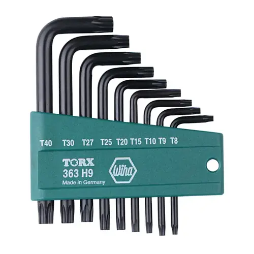 7-PC. TORX L-KEY SET W/PLASTIC HOLDER T6-T 7-PC. TORX L-KEY SET W/PLASTIC HOLDER T6-T