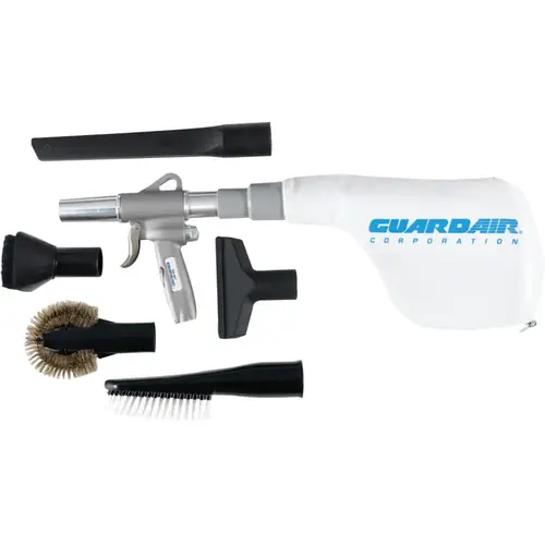 Gun Vac XL Vacuum Kits, Crevice Tool, (3) Brushes, Upholstery Tool - pack of 6