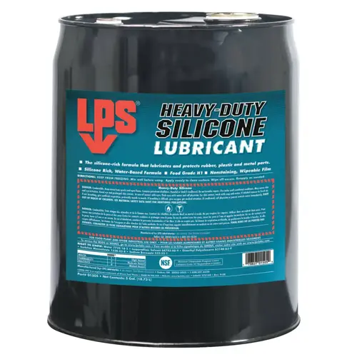 Heavy-Duty Silicone Lubricants, 5 gal Pail Heavy-Duty Silicone Lubricants, 5 gal Pail