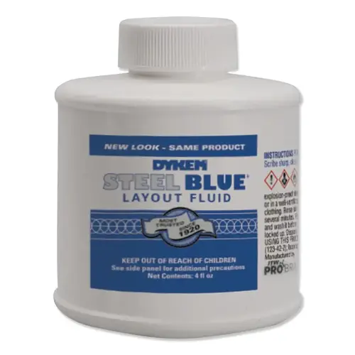 Layout Fluid, 4 oz Brush-In-Cap, Blue - pack of 12 Layout Fluid, 4 oz Brush-In-Cap, Blue - pack of 12