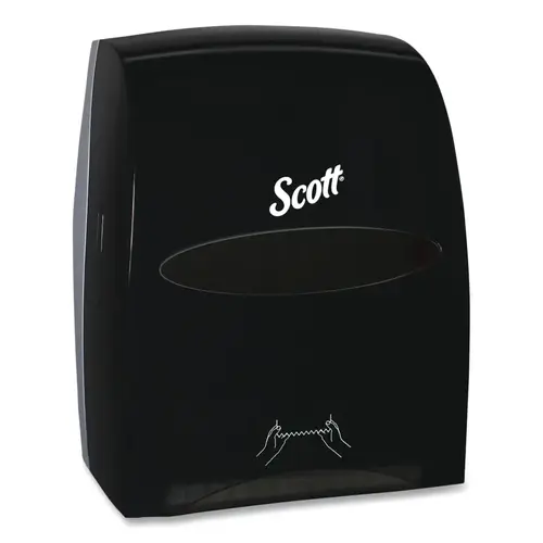 Essential System Hard Roll Towel Dispenser, Manual, Wall Mount, Plastic, White Essential System Hard Roll Towel Dispenser, Manual, Wall Mount, Plastic, White