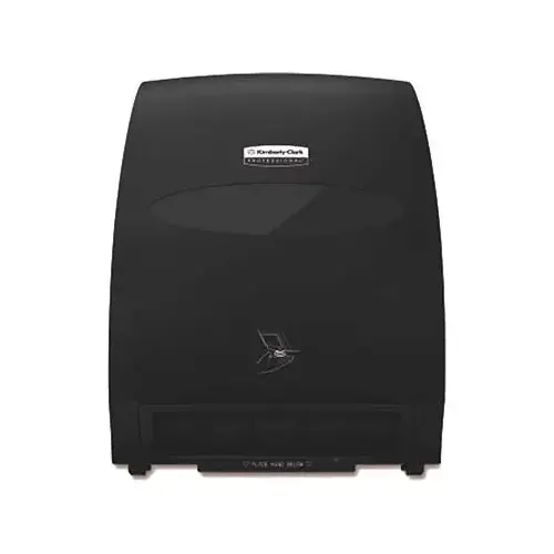 Electronic Hard Roll Towel Dispenser, Wall Mount, Plastic, Smoke Electronic Hard Roll Towel Dispenser, Wall Mount, Plastic, Smoke