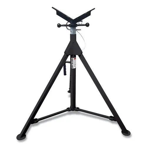 Fat Jack Jack, with Vee Head, 6000 lb, 1/8 in to 36 in Pipe, 55-22/25 in H Fat Jack Jack, with Vee Head, 6000 lb, 1/8 in to 36 in Pipe, 55-22/25 in H