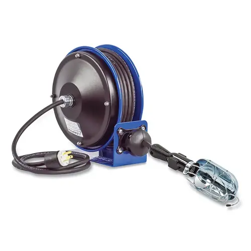 COMPACT LIGHT REEL- 16/3 X30 ft INCANDESCENT CAGE COMPACT LIGHT REEL- 16/3 X30 ft INCANDESCENT CAGE