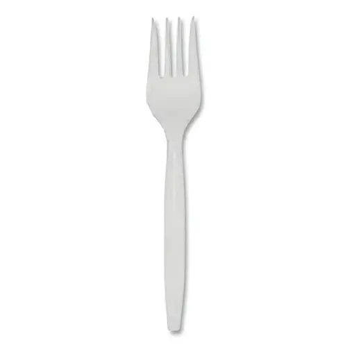 SmartStock  Series B Refill Spoons, Forks, Knives, Fork, White, 960 EA/CA