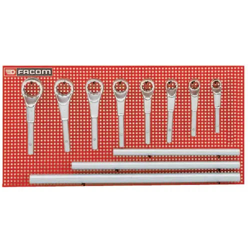 Metric Box End Offset Wrench Set, Pack of 11, 30-Degree Offset Metric Box End Offset Wrench Set, Pack of 11, 30-Degree Offset