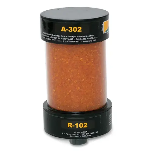 Air Sentry R-Series Replacement Cartridge, For Model 102/122, Silica Gel - pack of 6 Air Sentry R-Series Replacement Cartridge, For Model 102/122, Silica Gel - pack of 6