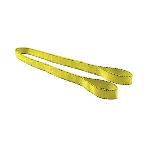 Pro-Edge Web Sling, 2 in x 4 ft, Eye To Eye, Nylon, Yellow Pro-Edge Web Sling, 2 in x 4 ft, Eye To Eye, Nylon, Yellow