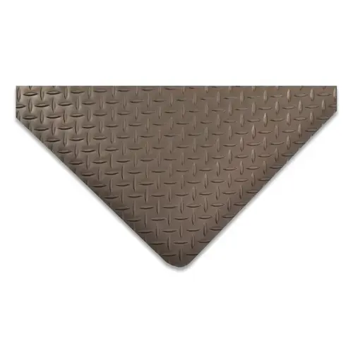 Saddle Trax Anti-Fatigue Mat, 979, 1 in x 3 ft W x 5 ft L, Redstop Non-Slip Backing/UniFusion PVC Foam/Vinyl Top, Black Saddle Trax Anti-Fatigue Mat, 979, 1 in x 3 ft W x 5 ft L, Redstop Non-Slip Backing/UniFusion PVC Foam/Vinyl Top, Black