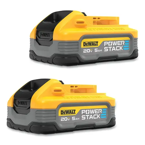 POWERSTACK 20V MAX Lithium-Ion 5.0 Ah Battery Pack - pack of 2 POWERSTACK 20V MAX Lithium-Ion 5.0 Ah Battery Pack - pack of 2