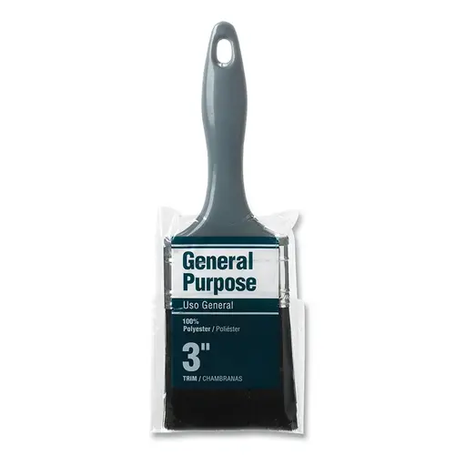 Rubberset General Purpose Trim Paint Brush, 3" Width, Case of 6 Rubberset General Purpose Trim Paint Brush, 3" Width, Case of 6