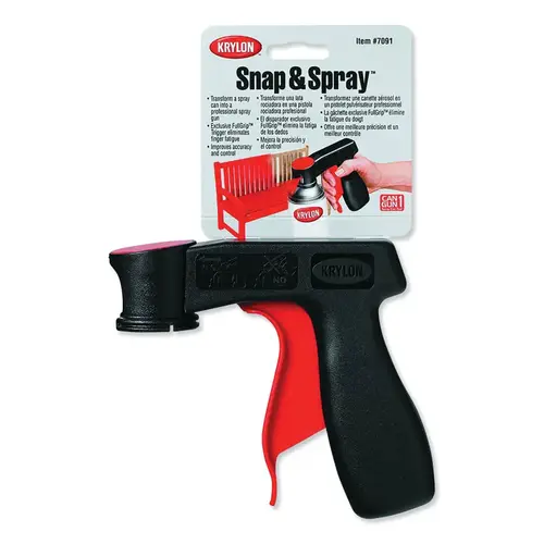 Snap & Spray Spray Can Handles, Universal Fit, Plastic - pack of 12 Snap & Spray Spray Can Handles, Universal Fit, Plastic - pack of 12