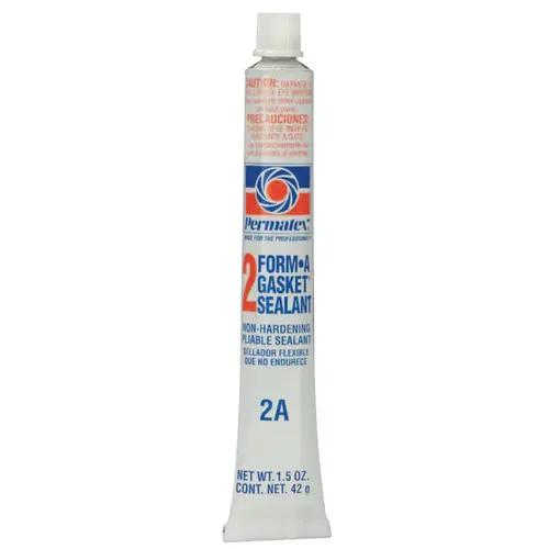 Form-A-Gasket Sealant, No 2 Slow-Drying/Non-Hardening, 1.5 oz, Tube, Black - pack of 12 Form-A-Gasket Sealant, No 2 Slow-Drying/Non-Hardening, 1.5 oz, Tube, Black - pack of 12