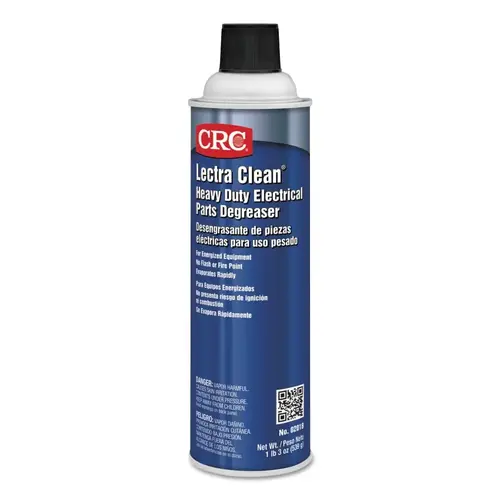 Lectra Clean Heavy Duty Electrical Parts Degreaser, 20 oz Aerosol Can, Irritating Odor Clear - pack of 12 Lectra Clean Heavy Duty Electrical Parts Degreaser, 20 oz Aerosol Can, Irritating Odor Clear - pack of 12