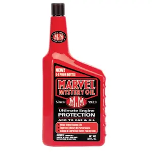 Marvel Mystery Oil 013R Marvel  Mystery Oil Gas and Oil Additive, 1 qt, Plastic Bottle Red - pack of 6