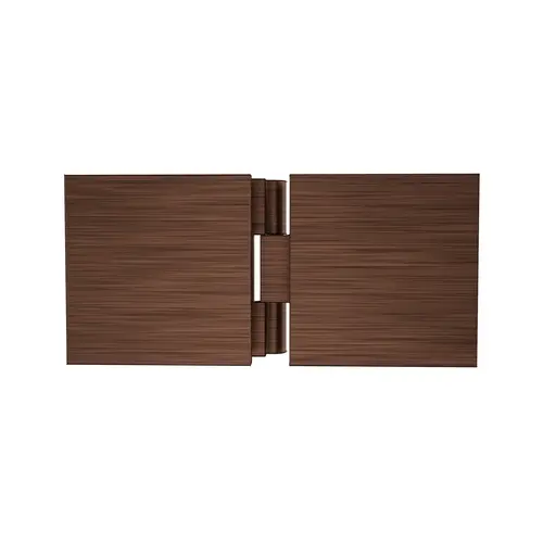 Adjustable Square Glass To Glass Mount Clip Antique Copper