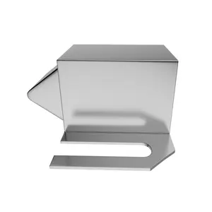 Brixwell 22-54 Shower Door Latch stainless Steel Housing teh 3