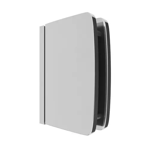 Adjustable Calypso Series Top Or Bottom Mount Pivot Hinge Polished Chrome