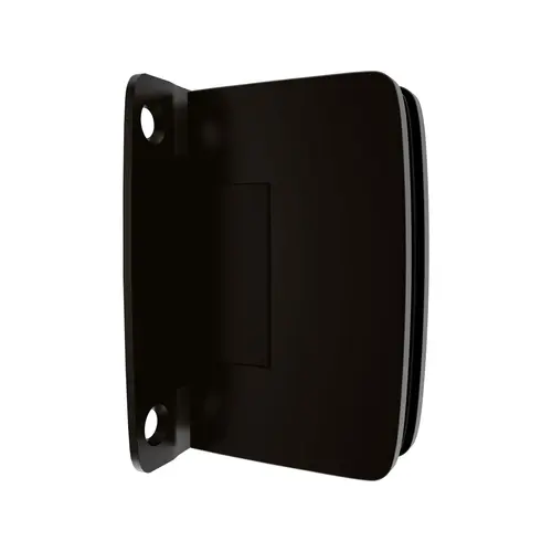 Adjustable Valencia Series Glass To Wall Mount Shower Door Hinge With Full Back Plate Oil Rubbed Bronze