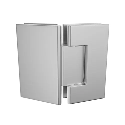 Maxum Series Glass To Glass Mount Shower Door Hinge 135 Degree Satine Maxum Series Glass To Glass Mount Shower Door Hinge 135 Degree Satine