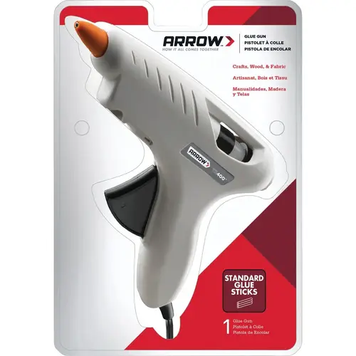 Hot Melt Glue Gun: Electric, Black & White Hot Melt Glue Gun: Electric, Black & White