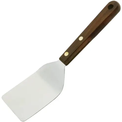 8 In. Stainless Steel Solid Spatula Turner Silver 8 In. Stainless Steel Solid Spatula Turner Silver
