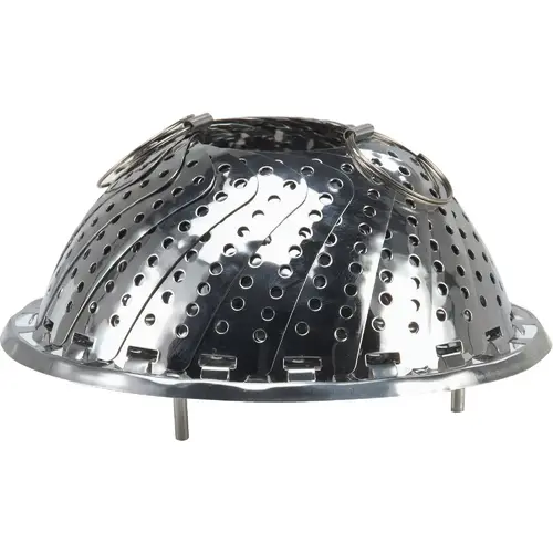 5.5 In. to 9.25 In. Stainless Steel Steamer Basket 5.5 In. to 9.25 In. Stainless Steel Steamer Basket