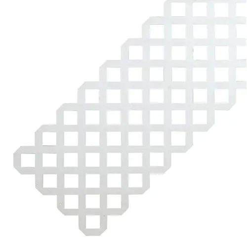2 Ft. W x 8 Ft. L x 1/8 In. Thick White Vinyl Lattice Panel 2 Ft. W x 8 Ft. L x 1/8 In. Thick White Vinyl Lattice Panel