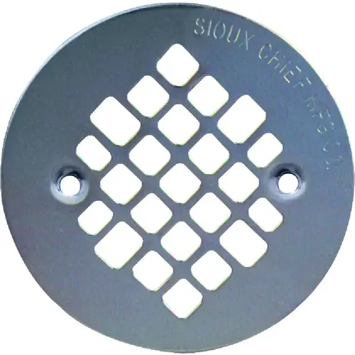 4-1/4 In. Stainless Steel Shower Drain Strainer