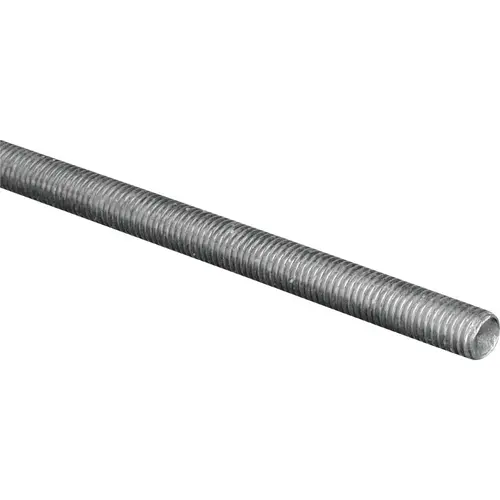 Steelworks #6 3 Ft. Steel Coarse Threaded Rod Zinc-Plated Steelworks #6 3 Ft. Steel Coarse Threaded Rod Zinc-Plated
