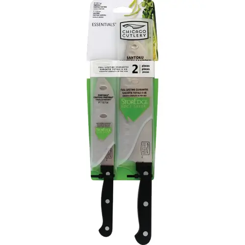 Essentials Santoku/Partoku Knife Set (2-Piece)