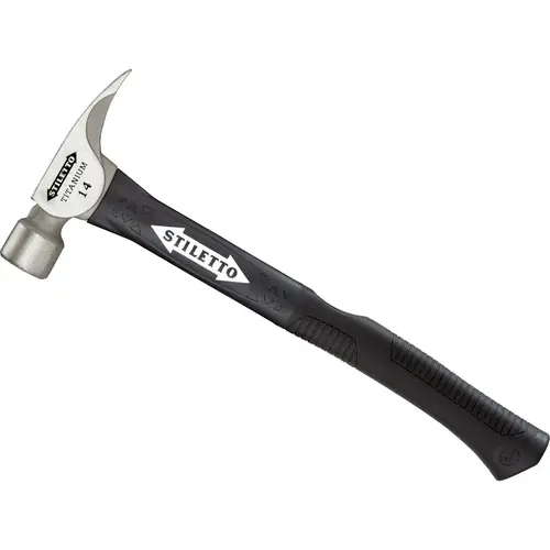 14 Oz. Milled-Face Framing Hammer with Fiberglass Handle